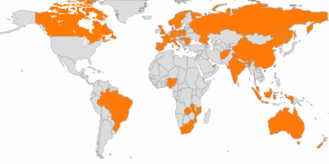 AID Consultancy International Map
